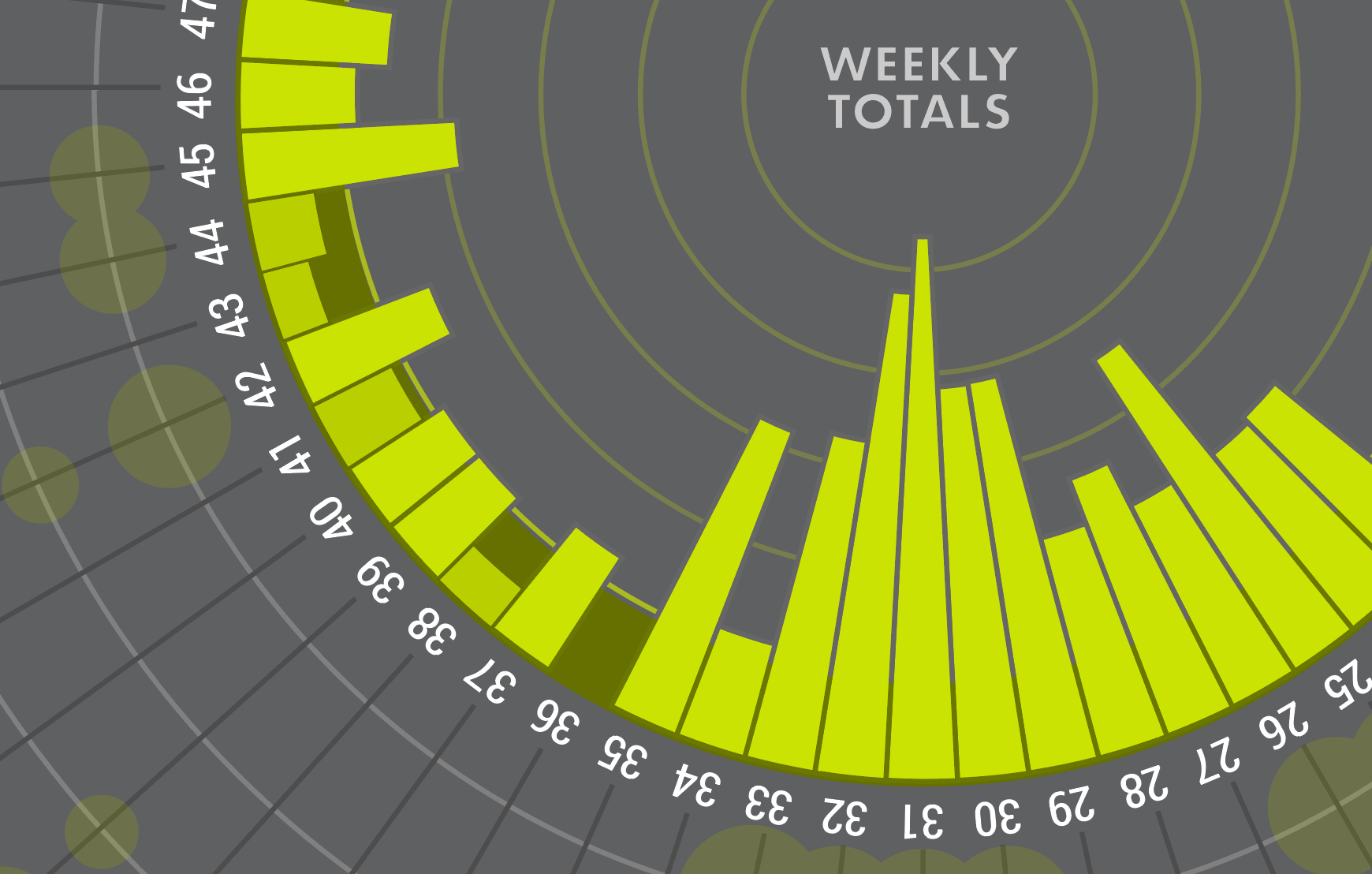 Year of Running - Weekly Detail