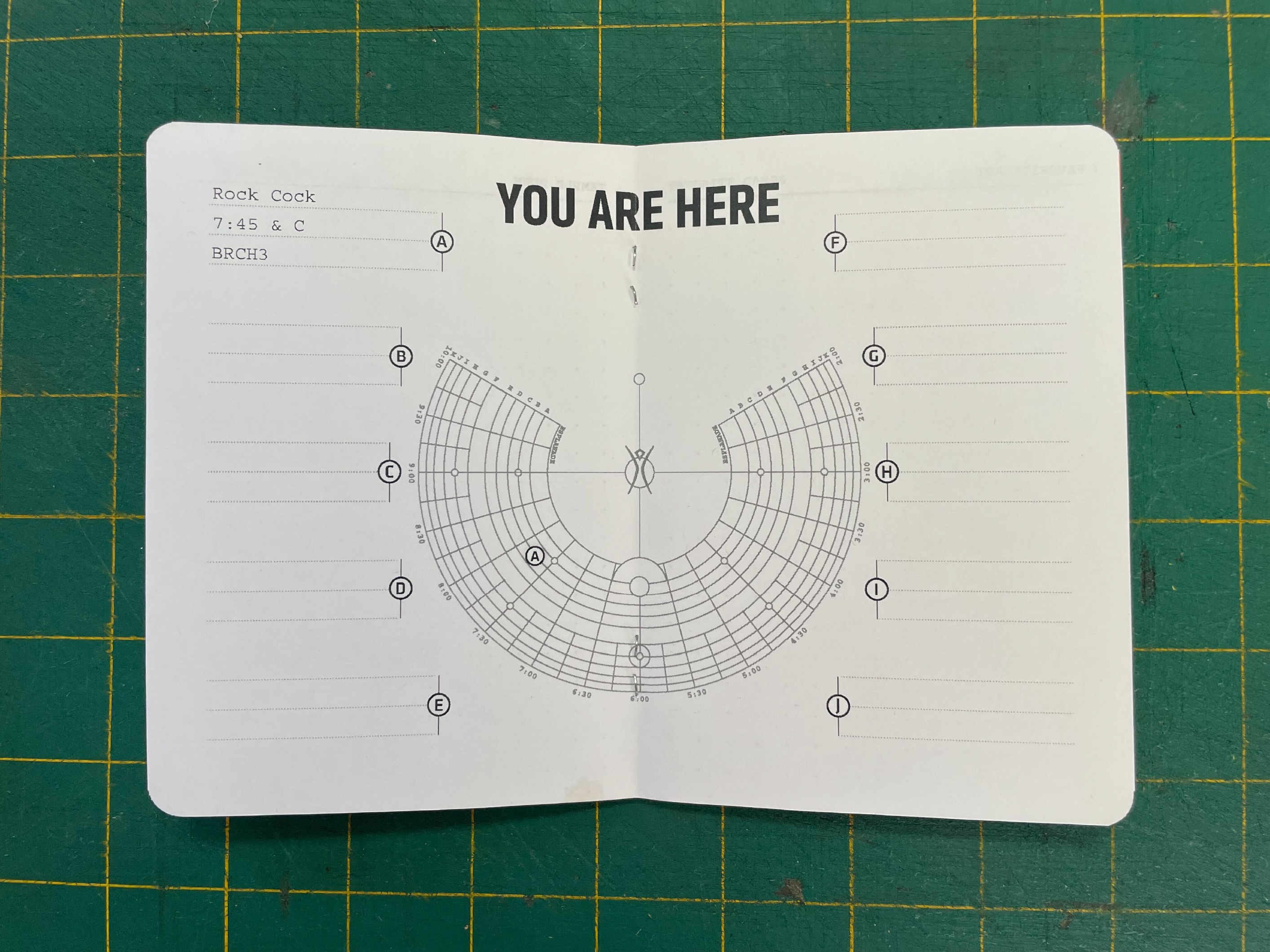 Decompression Journal Map