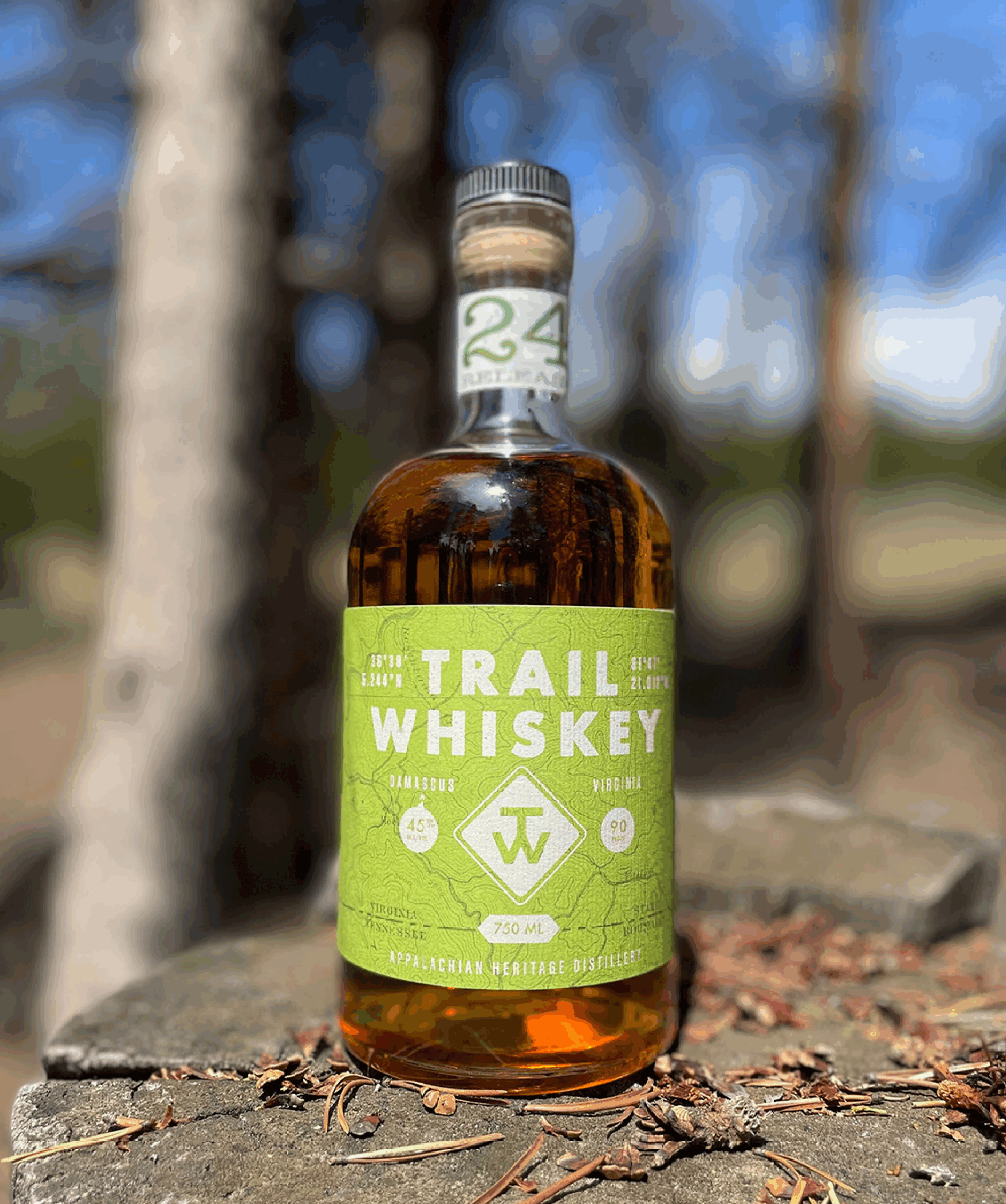 Trail Whiskey product shot